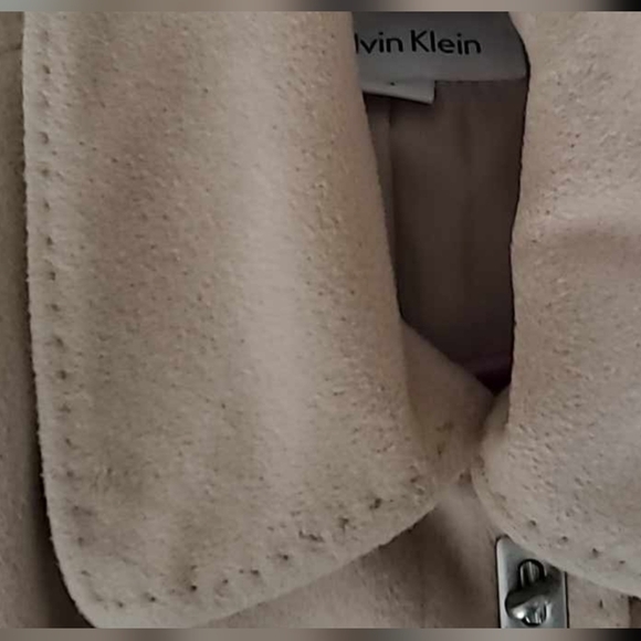 Calvin Klein Womens Angora/Wool Blend Coat Size 4 - Picture 12 of 12